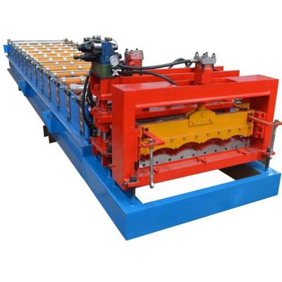 China Suitable Building Material Stores Many Material At Least 15 Years Life Time Glazed Iron Tile Roll Sheets Roof Forming Machine for sale