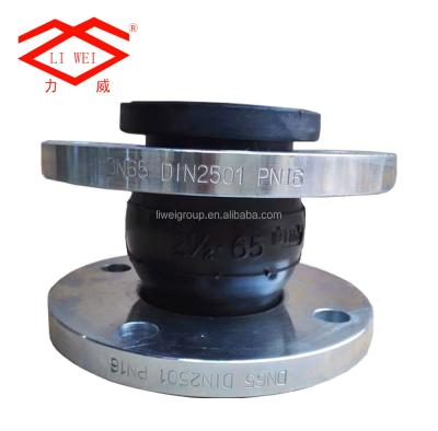 China DN65 DIN PN16 Mud Flange Type Rubber Flexible Coupling for sale