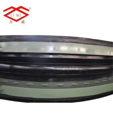 China DN2800 EN1092 PN6 Flexible Rubber Oil Bellow Seal With Tie Rods for sale