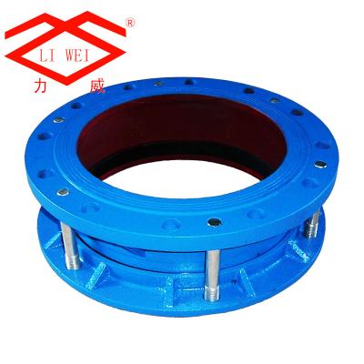 China Carbon Steel DN1000 PN10 VSSJA Steel Flange Adapter For PVC Pipe for sale