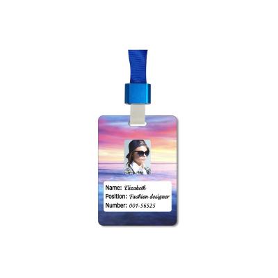 China BrightSUB 1.0mm Aluminum Foil ID Card Blank Dye Sublimation Blanks Heat Transfer Printing Metal ID Cards 88.9x63.5mm for sale