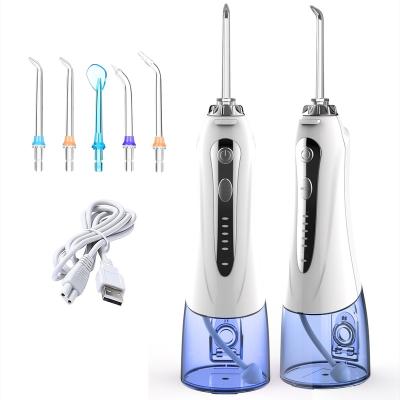 China Outdoor Wireless Water Flosser Oral Dental Electric Water Irrigator 5 Modes H2O For Teeth for sale