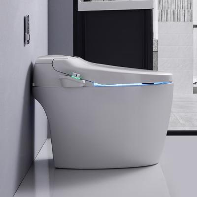 China Modern Japanese Electric Wc Durable Cheap Automatic Toilet Bowl Cleaning Automatic Operation Mode Smart Bidet Toilet for sale