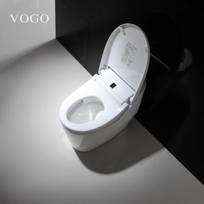 China Smart Automatic Operation Good Quality New Ceramic Style With Seat Cover Hot Adjustable Self Clean Toilet for sale