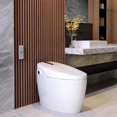 China Wholesale Good Quality Double-flow Electric Smart Toilet Foot Smell Flush WC Smart Toilet for sale