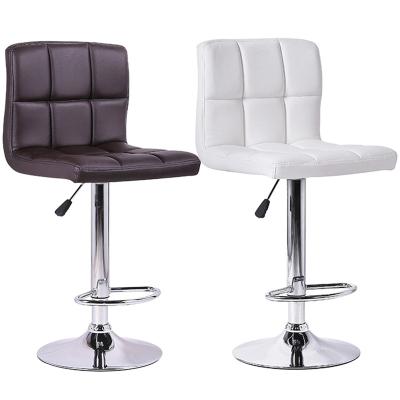 China Wholesale Modern Leather Bar Chair High Height Tall Back Bar Chairs Bar Chair for sale