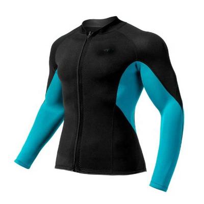 China Anti-UV Breathable Water Sports Wear Front Zipper One Piece 3mm Neoprene Mens Warm Sun Proof High Quality Swimming Diving Surfing Wetsuit for sale