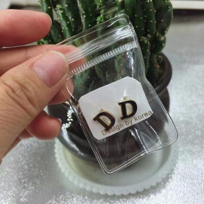 China Wholesale OEM+ODM+Wholesale PVC Zipper Bag Zipper Sealing Bag Transparent Literary Jewelry Display White Pouch for sale