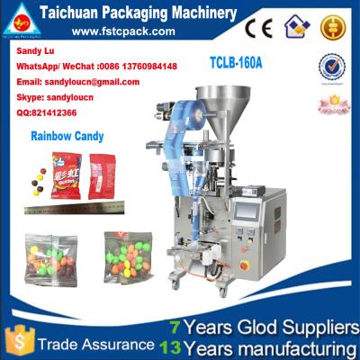 China Rainbow Candy / M&M candy Vertical Packaging Machine with beautiful bag for sale