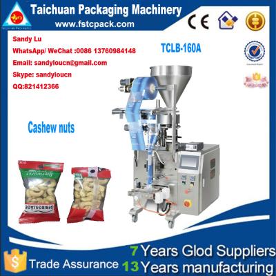 China Cashew nuts packaging machine , nuts packing machine for sale