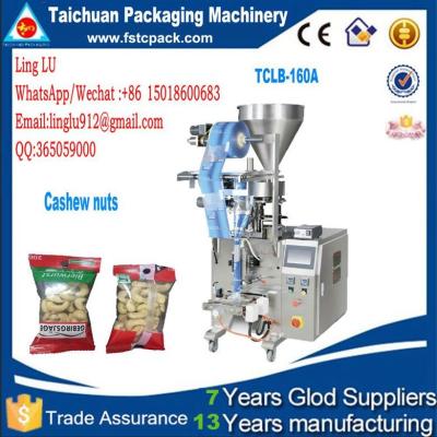 China Cashew nuts packaging machine , nuts packing machine for sale