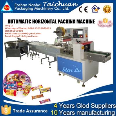 China Automatic high speed Horizontal CANDY pouch Packing Machine for sale