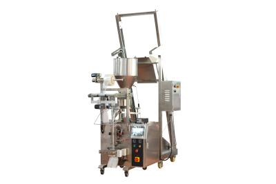 China Automatic sachet popcorn/nuts/chips packing machine with cup volumetric filler for sale