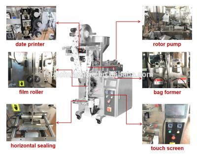 China Automatic sachet water packing machine 200-500ml for sale