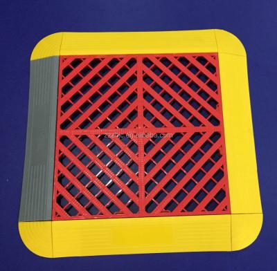 China Car wash car wash plastic interlocking tiles for sale