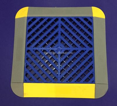 China Modular Plastic Car Washer Interlocking Tiles for sale