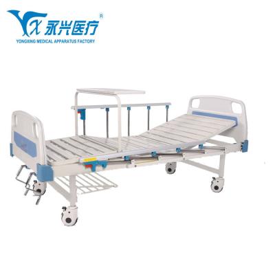 China Hospital Clinic YongXing A08 Two Function Manual Assisting Function Hospital Beds Prices for sale