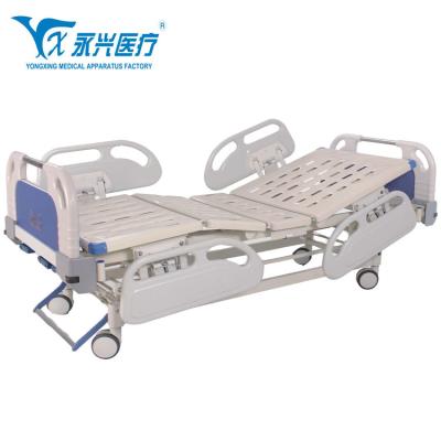 China Yongxing A04-004 Metal Hospital Bed Manual Disabled Used Manual Medical Hospital Nursing Bed Price for sale