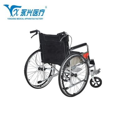 China F01 Customized yongxing medical foldable manual aluminum alloy hospital foldable portable wheelchair for sale