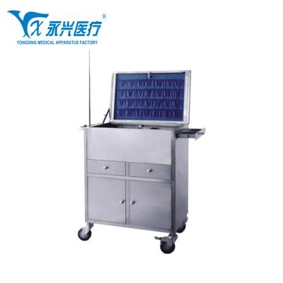 China YONGXING Hebei Easy Mobile Drug Hospital Steel Used Swiss Tool Trolley With Tools for sale