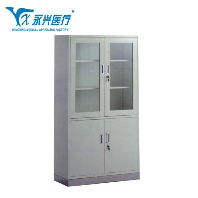 China Yongxing D04-4 Stainless Steel Hospital Equipment Furniture Furniture Easy Cleaning Medical Cabinets for sale