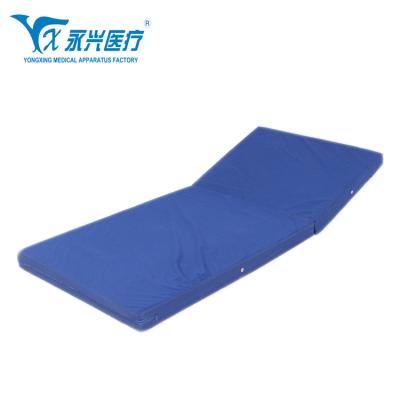 China YONGXING Comfortable Wholesale Blue Color Hospital Bed Mattress D47 Cotton Fabric Mattress for sale