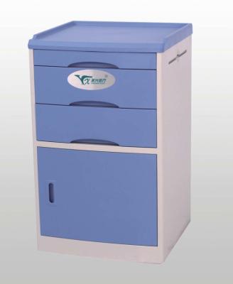 China Yongxing D12 modern hot sale cheap ABS plastic medical bedside cabinet with suction and door for sale