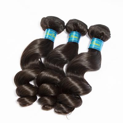 China Cheap Pineapple Curly Loose Wave Brazilian Hair Bundles,20inch Wavy Hair Products For Brazilian Hair,Brazilian Virgin 5a Human Hair for sale