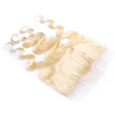 China Super fashionable sheer 13x6 613 lace body wave headband,Swiss raw cheap headband,Swiss lace frontal hair for sale