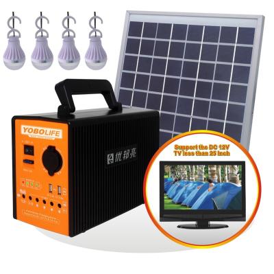 China Various Durable Promotional Goods Using Solar Portable Solar Lighting System Indoor Lighting Kits for sale