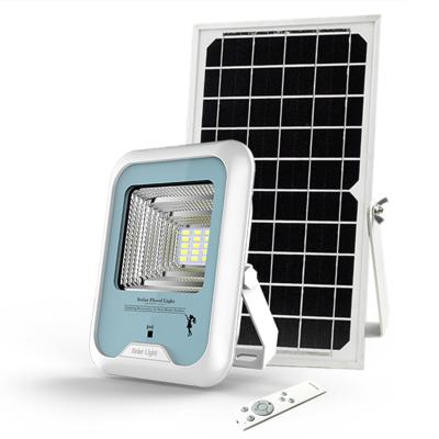 China Waterproof IP 65 LED Flood Light China Manufacturer Durable Solar Power Outdoor Rechargeable Flood Light for sale