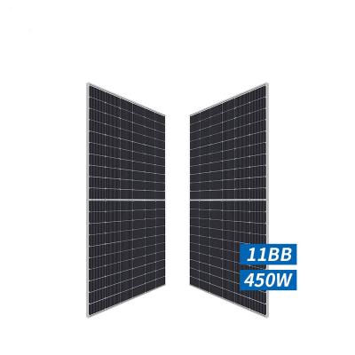 China 2021 Bestselling 11BB 12BB 450W 540W Half Cell Module Factory Supply Durable Solar Panel Solar System Module for sale