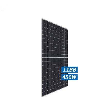 China Durable Solar System Module Halfcell Solar Panel 11BB With TUV 25 Years Warranty for sale