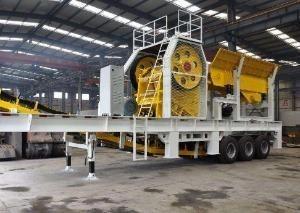 China Industrial Stone Crusher Machine Mobile Jaw Crushing Plant High Efficiency for sale