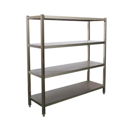 China Corrosion Protection Stainless Steel Shelf Kitchen Shelves Storage Shelf Rack Stainless Steel Shelving for sale