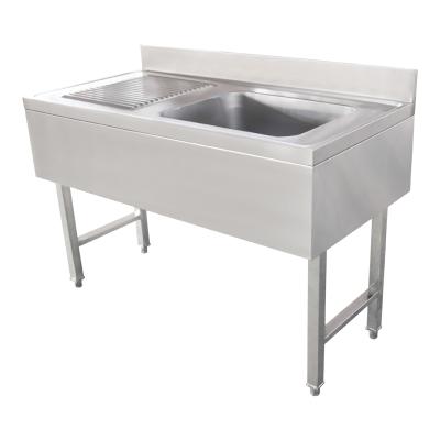 China With Faucet Factory Direct Stainless Steel Single Bowl Handmade Kitchen Sink for sale