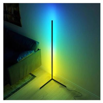 China Hotel Tripod Stand Bedroom Living Room Corner RGB Led Floor Lamp / Floor Lamp for sale