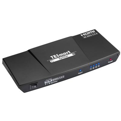 China OEM/ODM Plug and Play 1 in 4 2.0 1x4 4k HDMI Splitter for sale