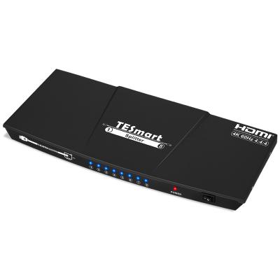 China Port Tv Video 8 Hdmi Splitter 4K 60 Hz 1x8 Compliant With HDCP 2.2 HSP0108A1U for sale