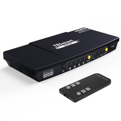 China Hot Selling TESmart Auto Scan TESmart Input 4 output1 HDMI Changer Auto Scan HDCP HDR 4K60Hz HDMI Changer for sale