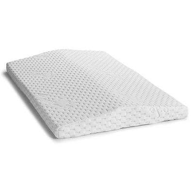 China 27.5 x 15.5 x 1.25 Inch Lumbar Spine Support Pillow Memory Foam Anti-Static Triangle Wedge Pillow for sale