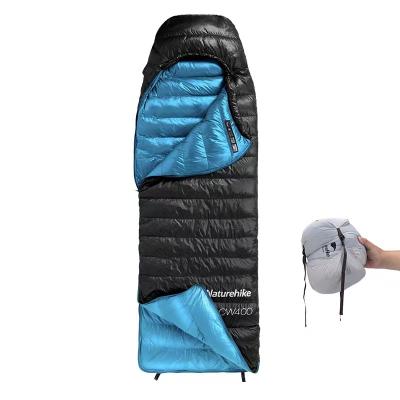 China Outdoor Camping/Daily Portable Super Waterproof Breathable Fully Expandable Goose Down Sleeping Bag Hot Sale for sale