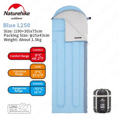 China Breathable High Quality Best Price Machine Washable Splicing Envelope Style Camping Sleeping Bag With Hat for sale