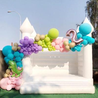 China Outdoor Popular Entertainment Bouncer Bouncy Castle Inflatable Wedding White House for sale