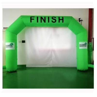 China Custom Printing Inflatable Inflatable Entrance Arch Gate Marathon Running Inflatable Arch Can Customized for sale