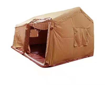 China High quality waterproof outdoor camping winter canvas disaster relief military camouflage game tent/canvas wholesale high quality for sale