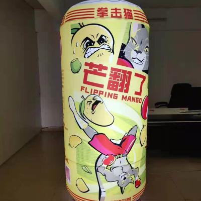 China Oxford Cloth / PVC Advertising Big Bottle Inflatable Balloon For Brand Marketing for sale