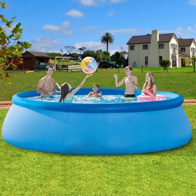 China Theme Park Schwimmen Picinas Family Size Portable Inflatable Swimming Pool Outside Endless Pool Sol Fuori Terra Pool for sale