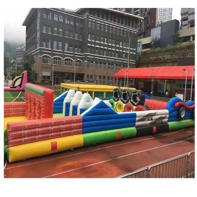 China Inflatable Playground Inflatable Trampoline Bouncy Castle Amusement Parks Event Reasonable Price Inflatable Theme Park For Sale for sale