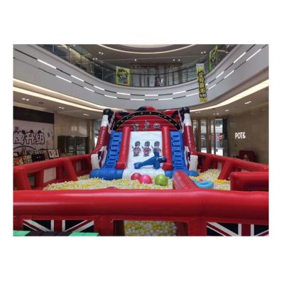 China Outdoor Inflatable Floaty Slide Castle Bouncy Castle Bounce Game Henan Bouncy Castle for sale